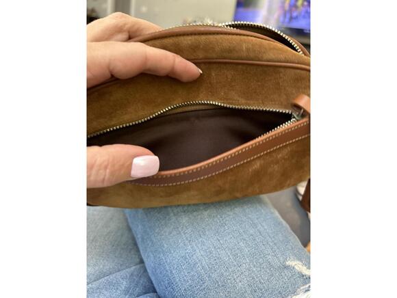 Coach Suede Crossbody Bag - Stylish and Functional - Picture 2 of 6